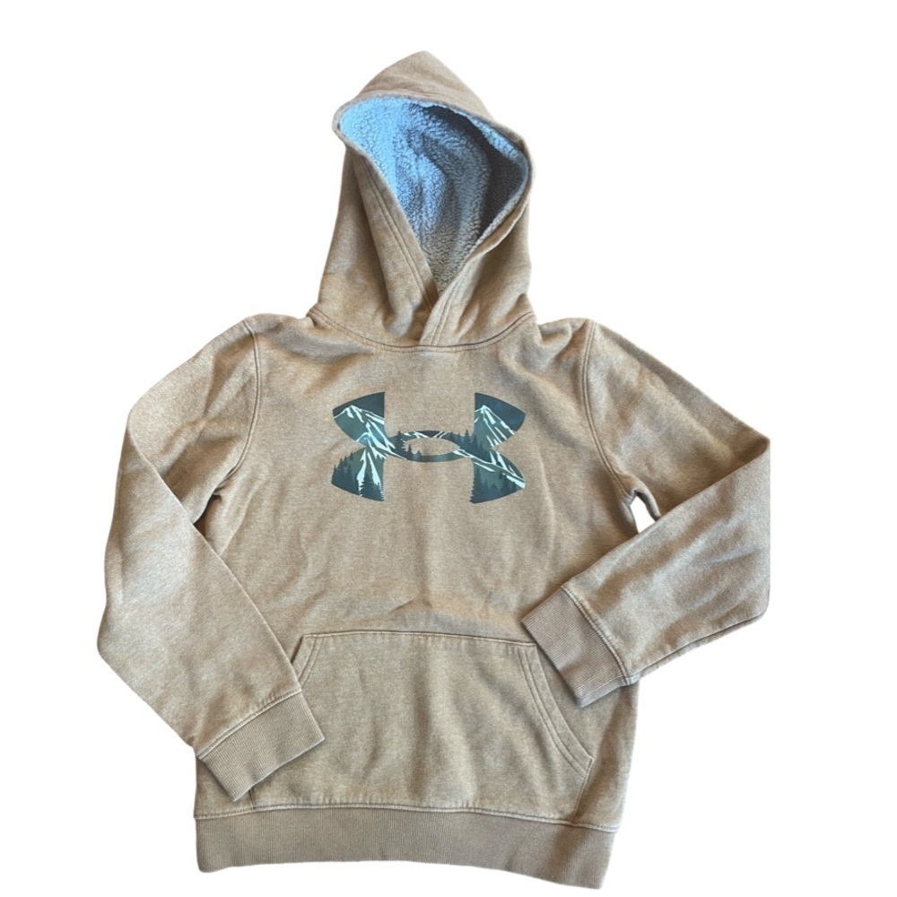 Youth M Camo UA Hoodie